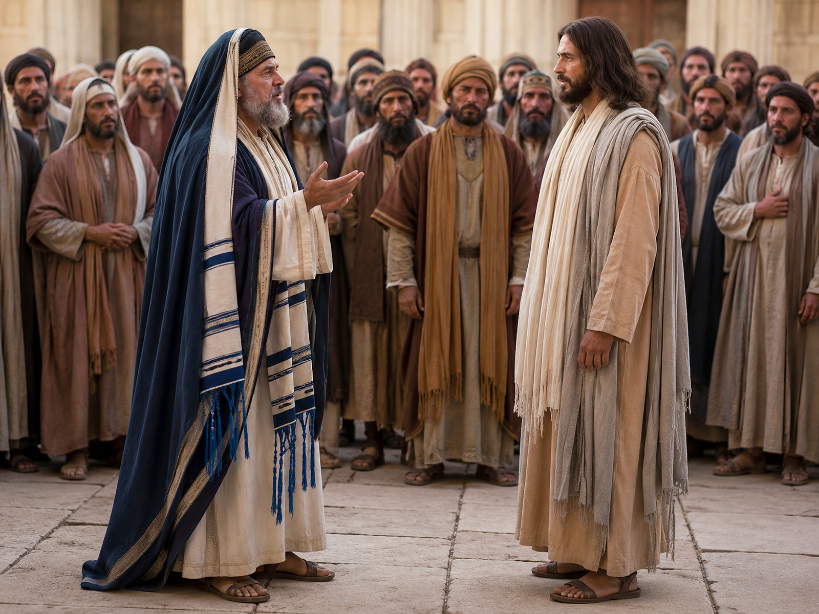 A lawyer asks Jesus about the greatest commandment.